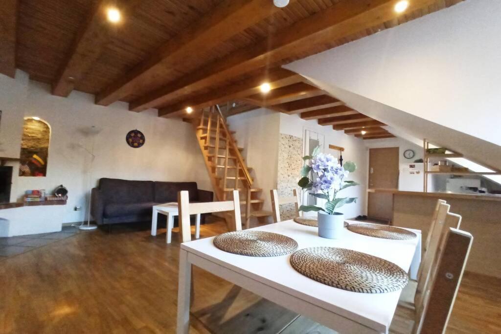 Private Sauna & 4 Bedrooms Old Town Rooftop Apartment VNO Eksteriør bilde